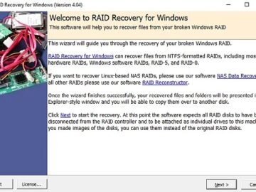 Portable Runtime RAID Recovery for Windows 4.05
